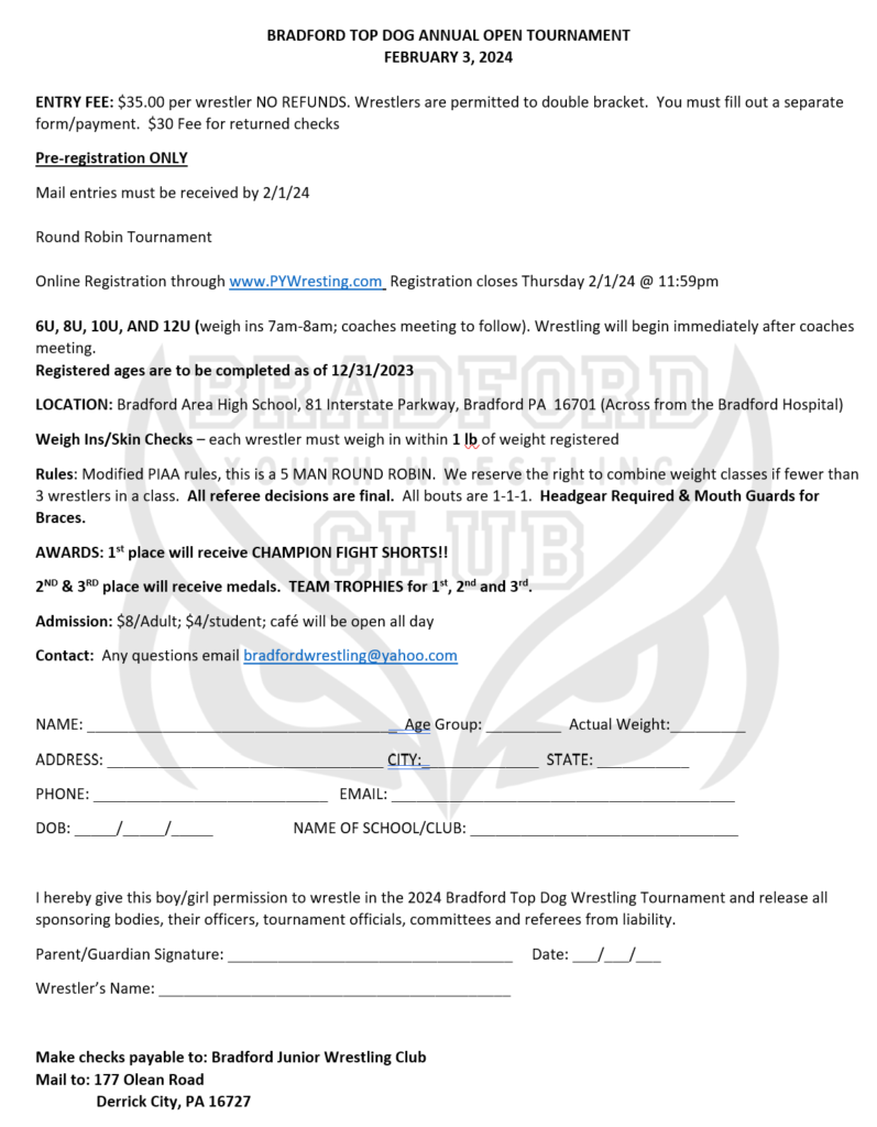 2024 Bradford Top Dog Open Armory Athletics Event Center 2024-bradford-top-dog-open-armory-athletics-event-center